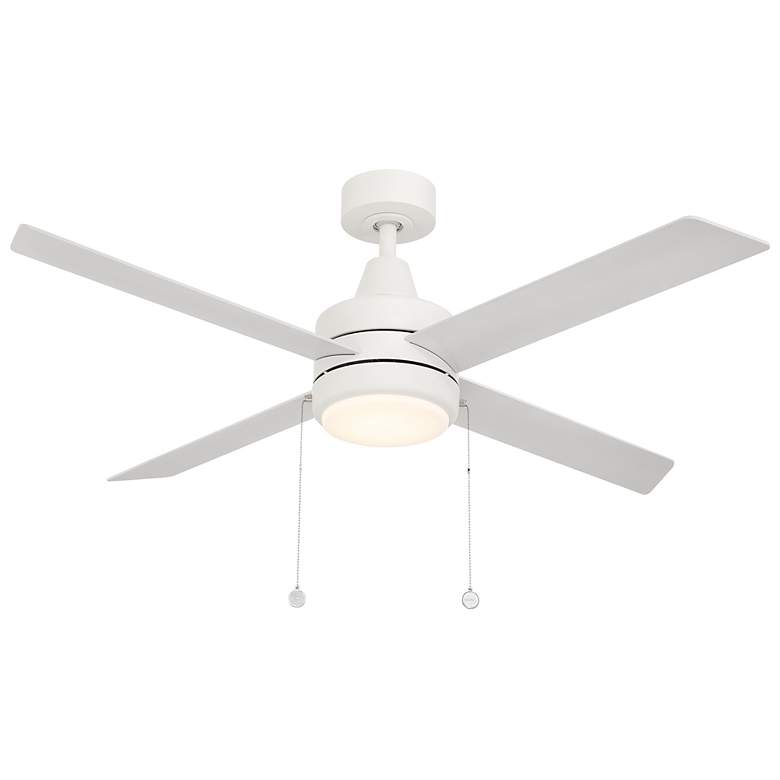 Image 1 Quade 4-Blade Pull Chain Ceiling Fan