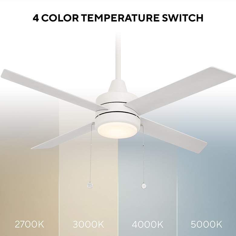 Image 5 Quade 4-Blade Pull Chain Ceiling Fan more views