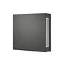 6_Quadrate 11 1/4" High Black 2-Light LED Outdoor Wall Light more views