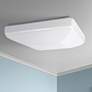 Quadratum Flushmount 14 1/2" Wide White LED Ceiling Light