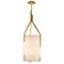 Quantum 15 1/4" Wide Gold Leaf Pendant Light