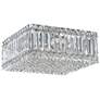 2_Quantum 6"H x 12"W 4-Light Flush Mount in Polished Stainless Stee