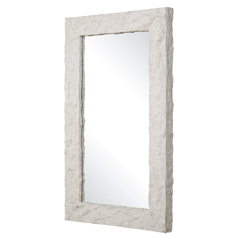 Image 4 Quarry 28" x 48" Aged Ivory Rectangle Wall Mirror more views