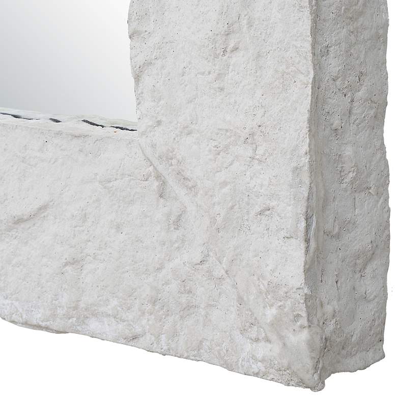 Image 5 Quarry 28" x 48" Aged Ivory Rectangle Wall Mirror more views