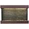 Quarry Granite and Copper Vein 51" Wide Indoor Wall Fountain