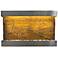 Quarry Marble and Steel 51" Wide Indoor Wall Fountain
