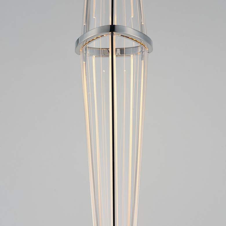 Image 3 Quasar 35.5" LED Pendant Polished Chrome more views
