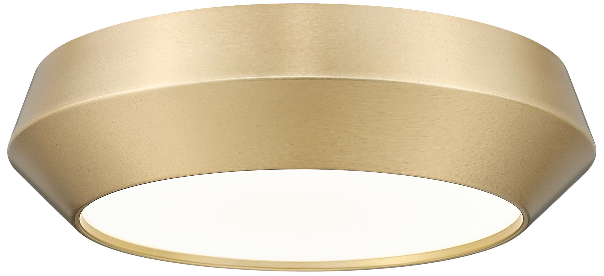 Quasars by Z-Lite 12 inch Modern Gold 1 Light Flush Mount