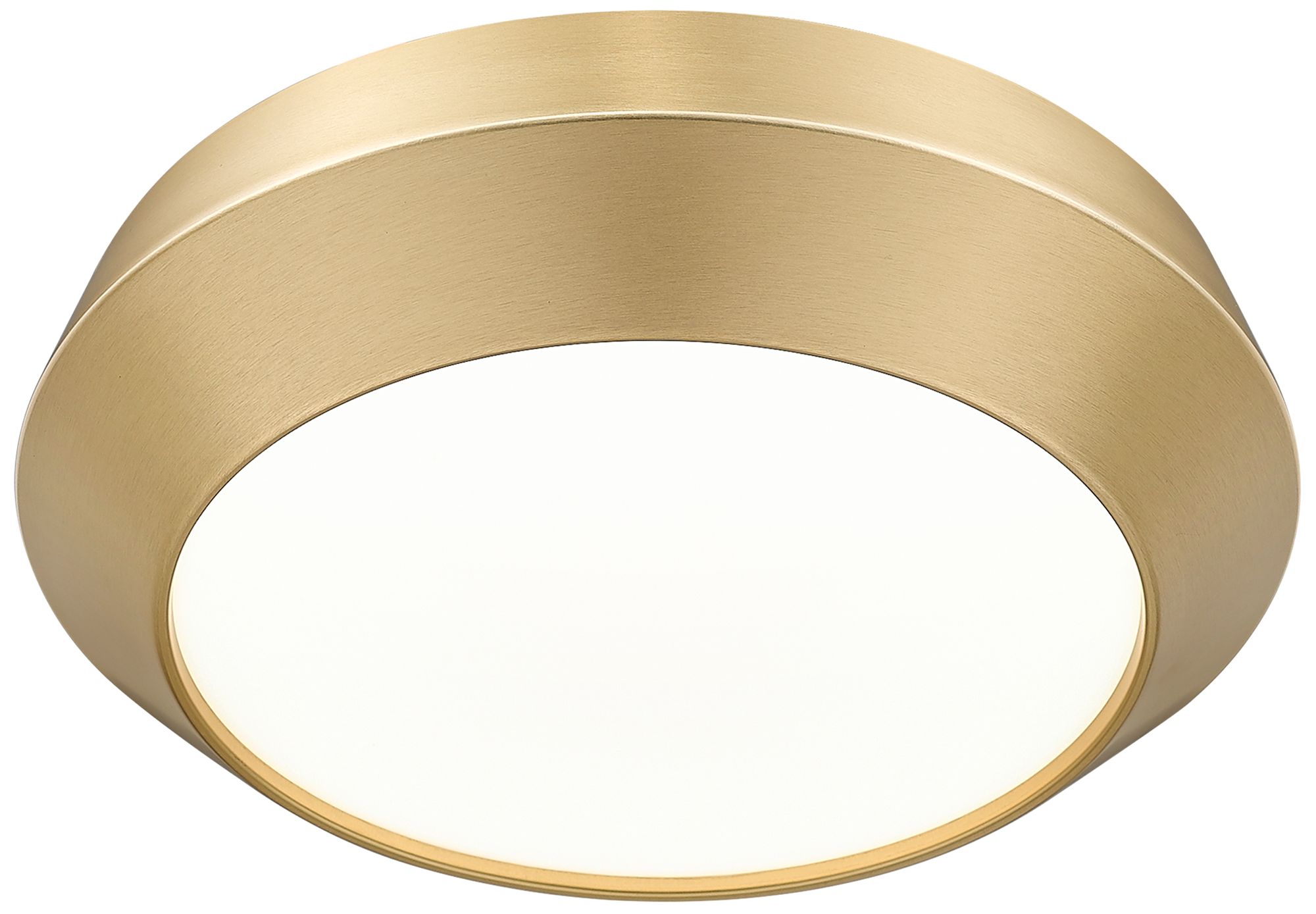 Image 5 Quasars by Z-Lite 12 inch Modern Gold 1 Light Flush Mount more views