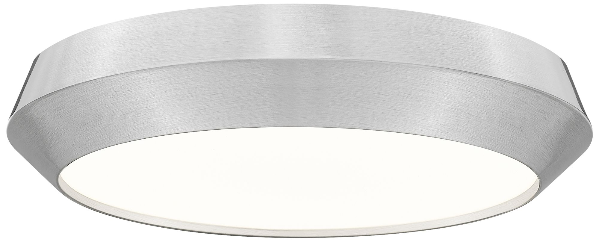 Quasars by Z-Lite 16 inch Brushed Nickel 1 Light Flush Mount
