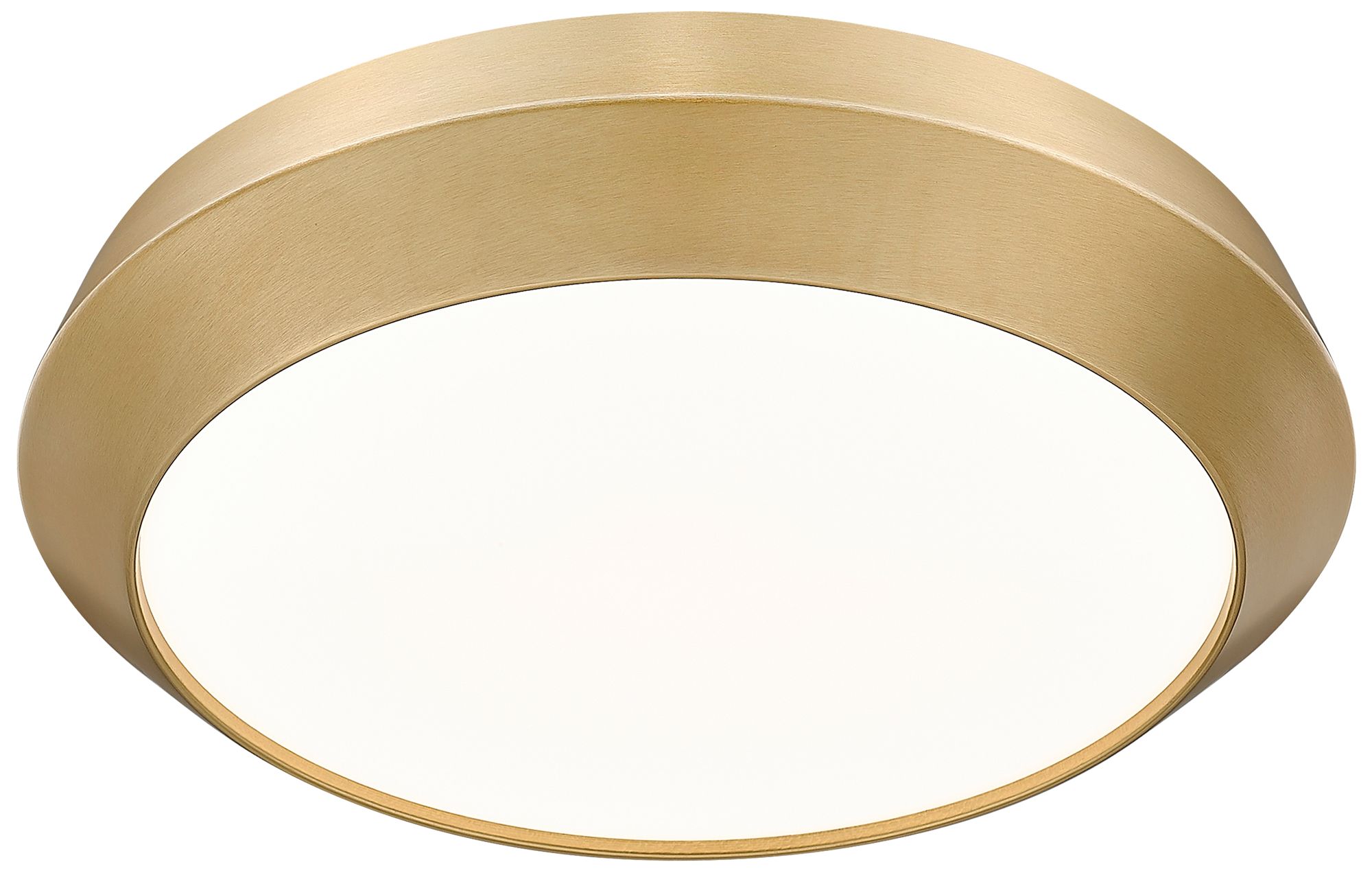 Image 5 Quasars by Z-Lite 16 inch Modern Gold 1 Light Flush Mount more views