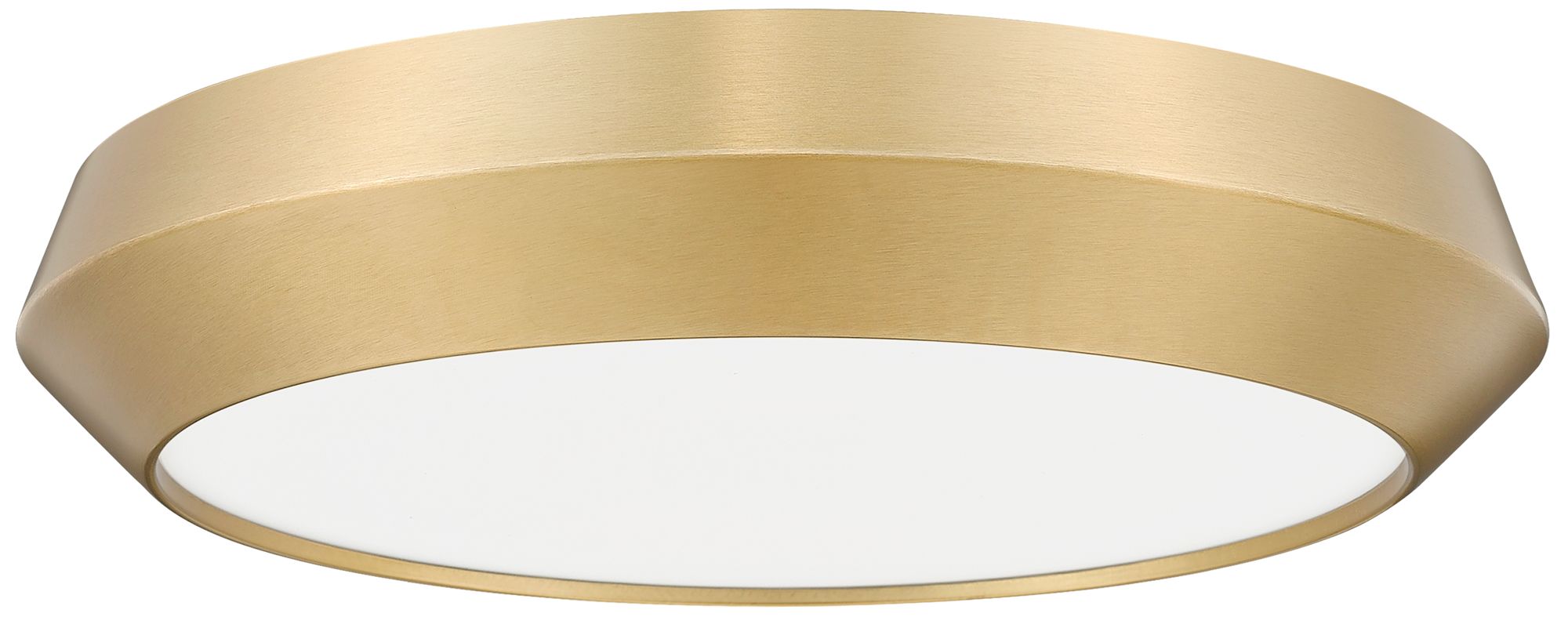 Image 7 Quasars by Z-Lite 16 inch Modern Gold 1 Light Flush Mount more views