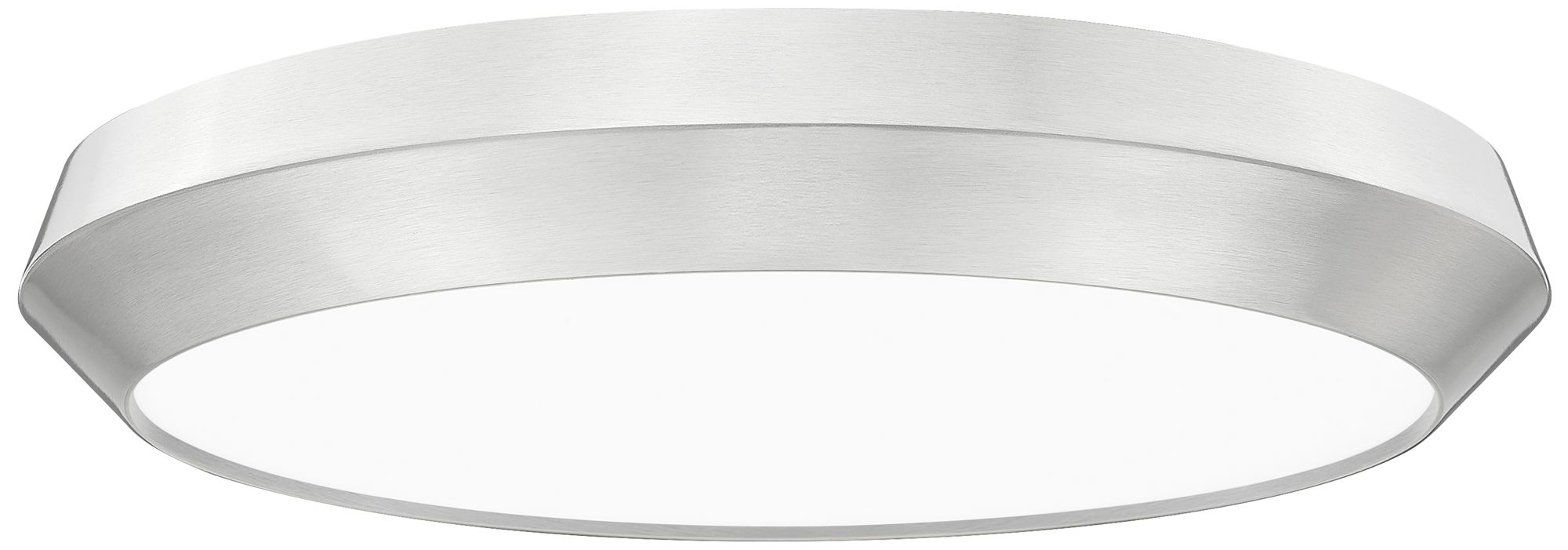 Image 7 Quasars by Z-Lite 20 inch Brushed Nickel 1 Light Flush Mount more views