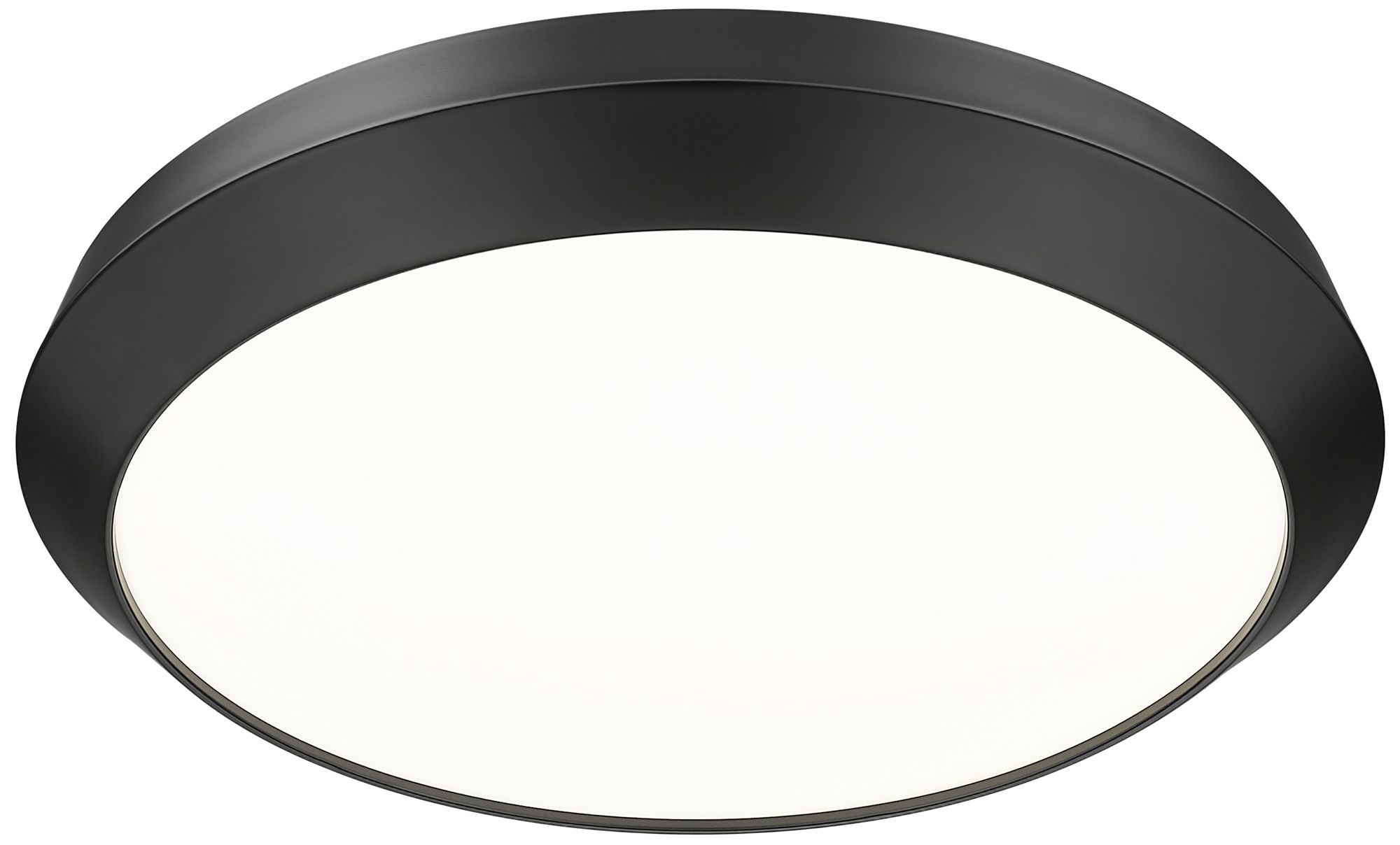 Image 5 Quasars by Z-Lite 20 inch Matte Black 1 Light Flush Mount more views
