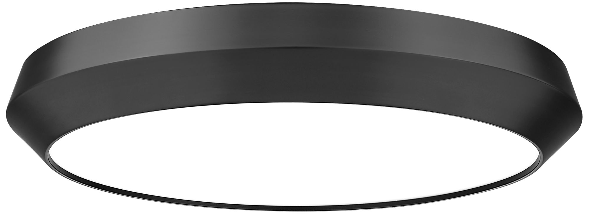 Image 7 Quasars by Z-Lite 20 inch Matte Black 1 Light Flush Mount more views