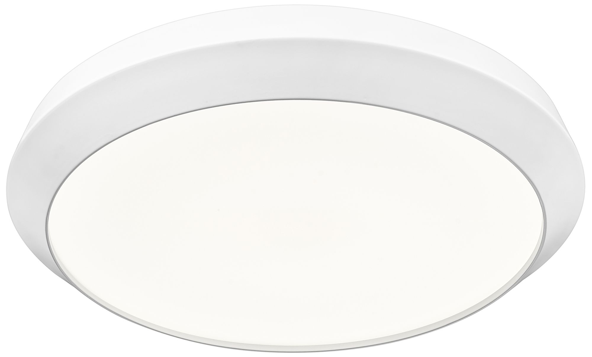 Image 5 Quasars by Z-Lite 20 inch Matte White 1 Light Flush Mount more views