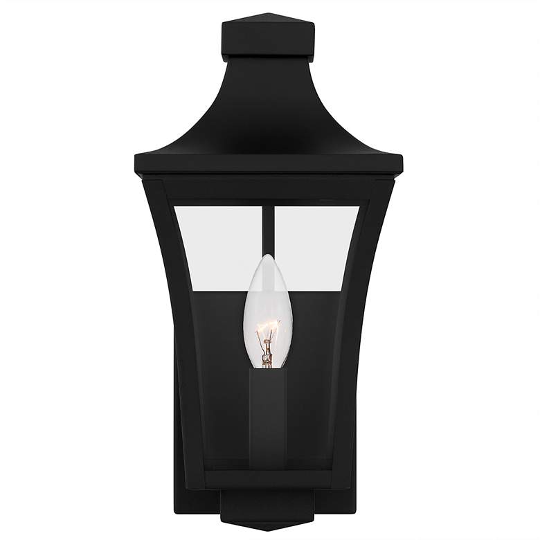 Image 3 Quentin 1-Light Earth Black Outdoor Wall Lantern more views