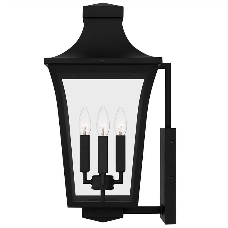 Image 4 Quentin 4-Light Earth Black Outdoor Wall Lantern more views