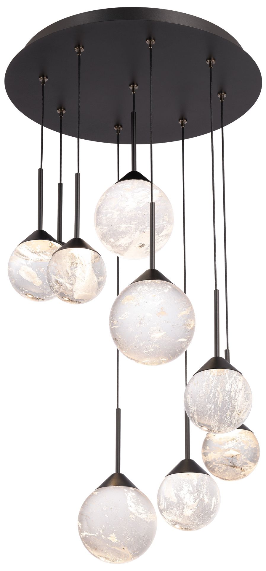 Quest 9 Light LED Multi-Light Pendant