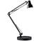 Quest Black Adjustable LED Desk Lamp with USB Port