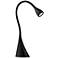 Quest Gooseneck Black LED Desk Lamp by 360 Lighting