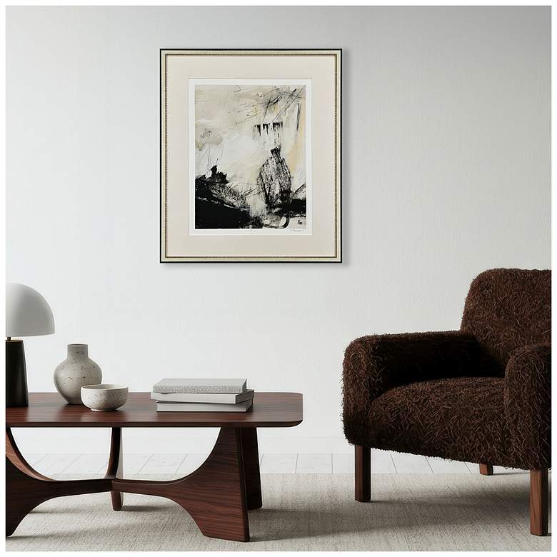 Image 4 Quiet Ferocity II 30"W x 36"H Framed Art more views