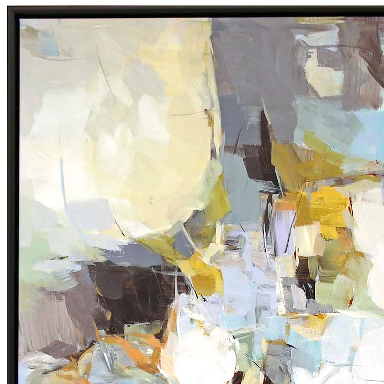 Image 4 Quiet Intensity 50" High Framed Giclee on Canvas Wall Art more views