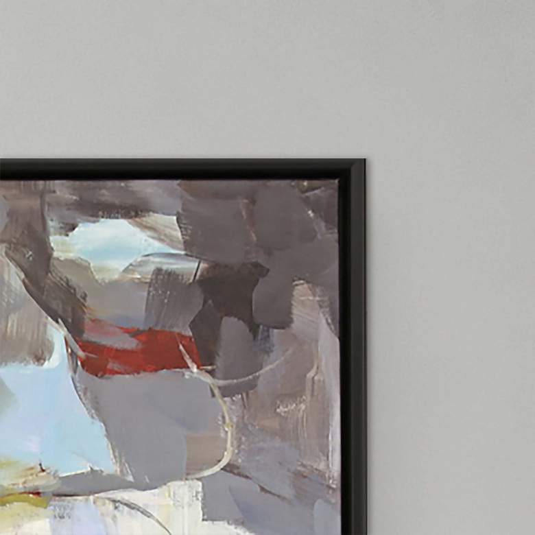Image 5 Quiet Intensity 50" High Framed Giclee on Canvas Wall Art more views
