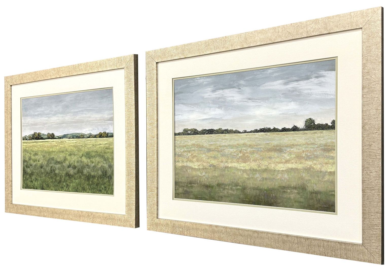 Image 3 Quiet Meadow I 34"W x 28"H Framed Art - Set of 2 more views