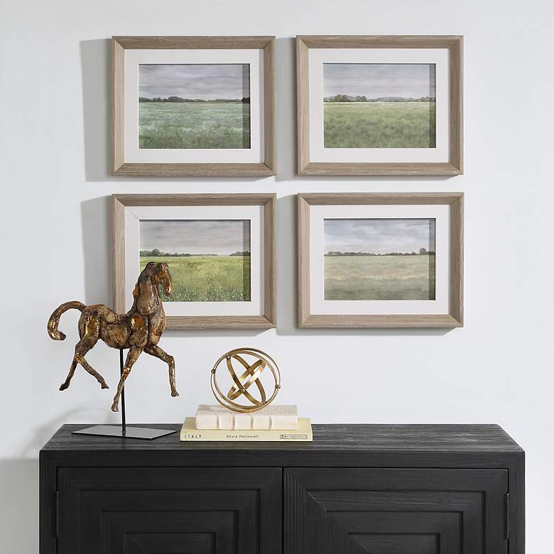 Image 1 Quiet Meadows Set of 4 Framed Prints