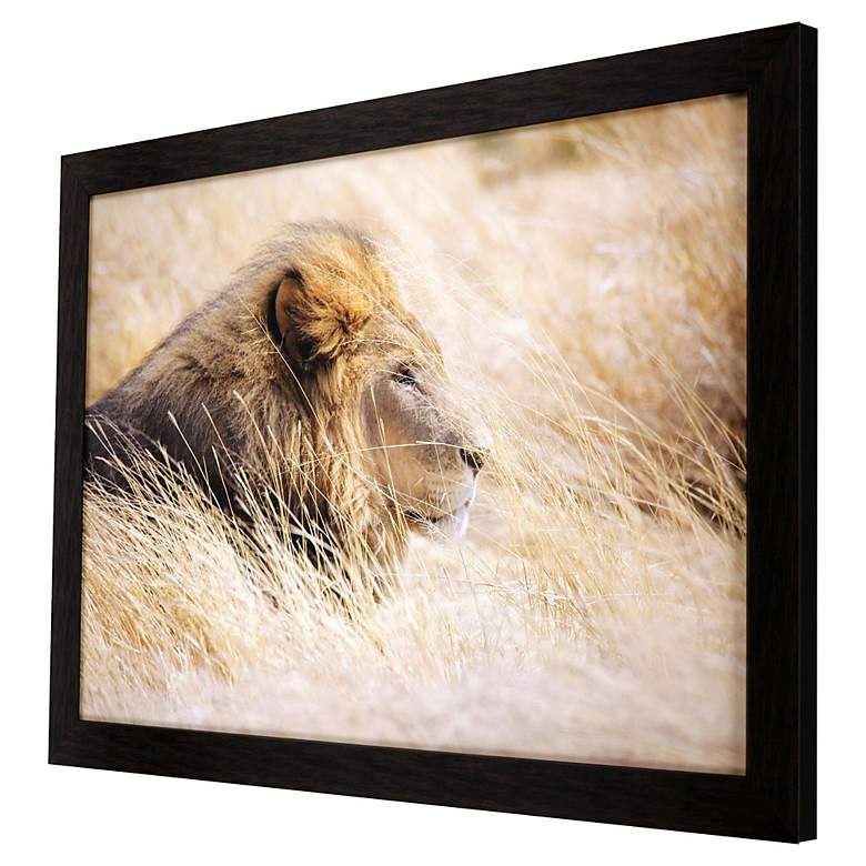 Image 5 Quiet Observation 53 inch Wide Rectangular Framed Wall Art more views