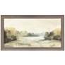 2_Quiet Valley Non-Glass 35"W x 19"H Non-Glass Framed Art