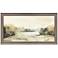Quiet Valley Non-Glass 35"W x 19"H Non-Glass Framed Art