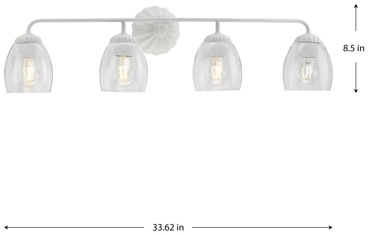 Image 4 Quillan Collection Four-Light Transitional Bath & Vanity Light more views