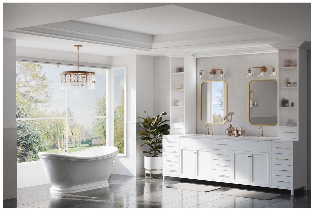Image 2 Quillan Collection Three-Light Transitional Bath & Vanity Light more views