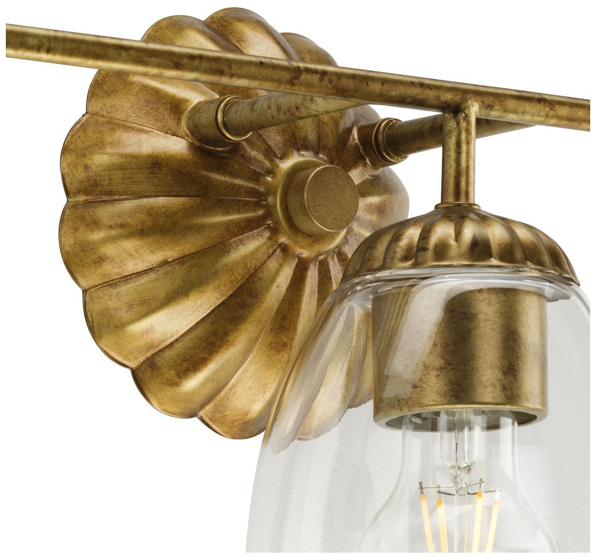 Quillan Collection Three-Light Transitional Bath & Vanity Light