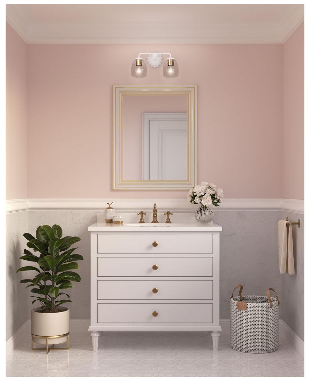 Image 2 Quillan Collection Two-Light Transitional Bath & Vanity Light more views