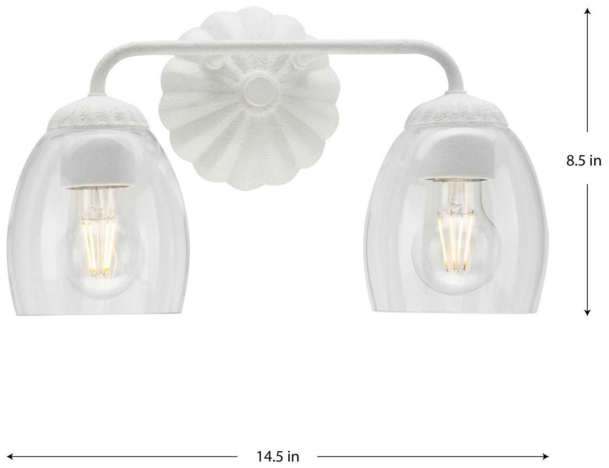 Image 4 Quillan Collection Two-Light Transitional Bath & Vanity Light more views