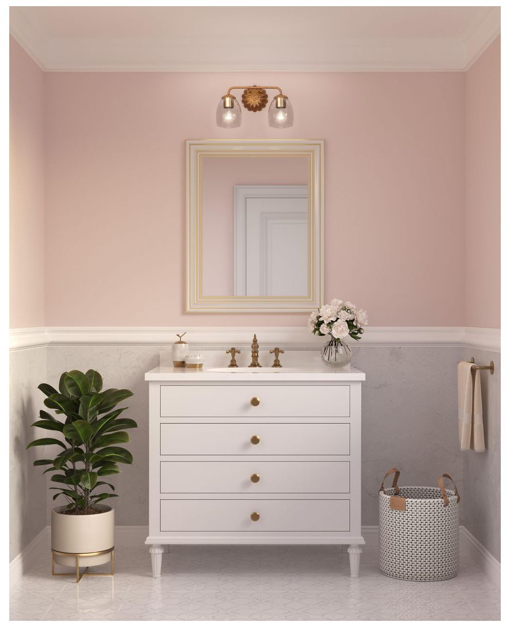 Image 2 Quillan Collection Two-Light Transitional Bath & Vanity Light more views