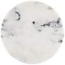 3_Quince White Marble Accent Table more views