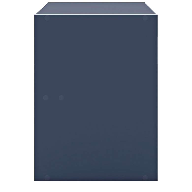 Image 4 Quincy 23 1/2" Wide Blue Wood 2-Drawer Stackable Bookcase more views