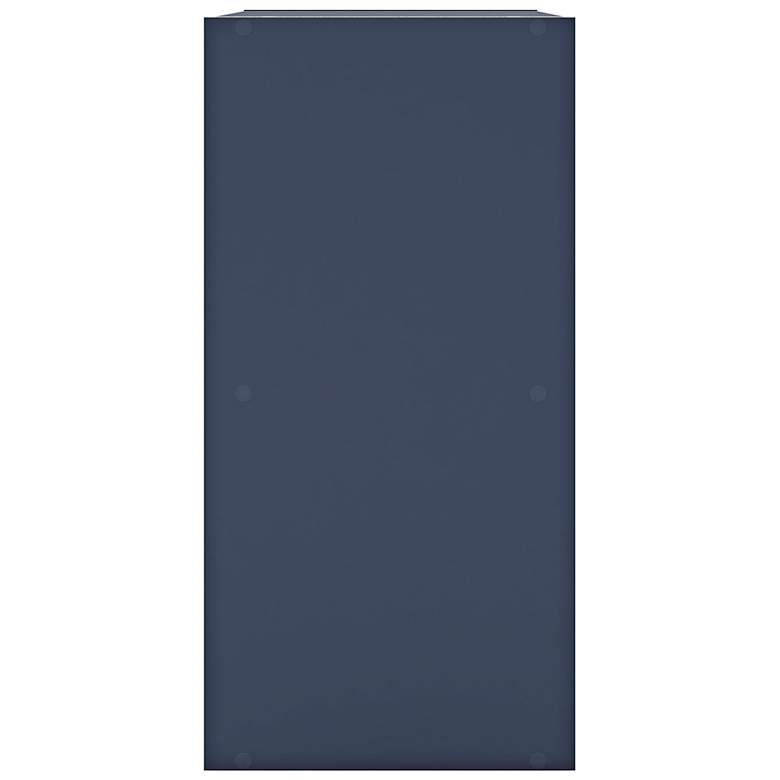 Image 3 Quincy 23 1/2" Wide Blue Wood 2-Shelf Stackable Bookcase more views