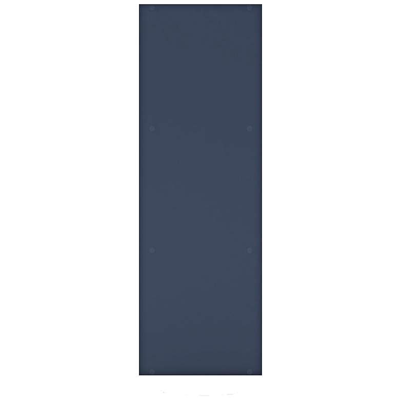 Image 4 Quincy 23 1/2" Wide Blue Wood 3-Shelf Stackable Bookcase more views