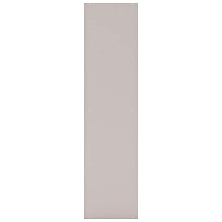 Image 3 Quincy 23 1/2" Wide Greige Wood 4-Shelf Stackable Bookcase more views