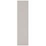 3_Quincy 23 1/2" Wide Greige Wood 4-Shelf Stackable Bookcase more views