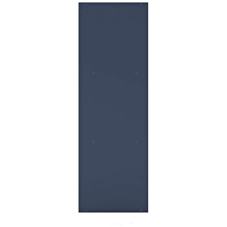 Image 3 Quincy 23 1/2"W Blue 6-Shelf Modular Stackable Bookcase more views