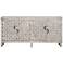 Quincy 71" Wide White-Washed Wooden 4-Door Sideboard