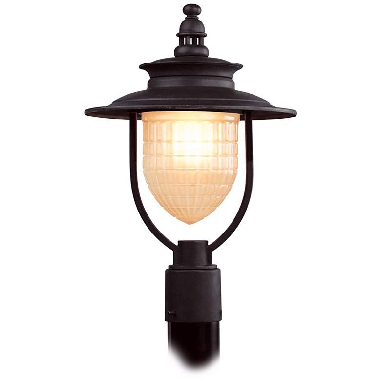 Image 1 Quincy Collection 18 1/2 inch High Outdoor Post Light