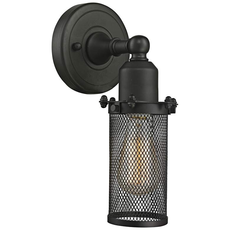 Image 2 Quincy Hall 10" High Oil-Rubbed Bronze A Wall Sconce