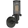 Quincy Hall 10" High Oil-Rubbed Bronze A Wall Sconce
